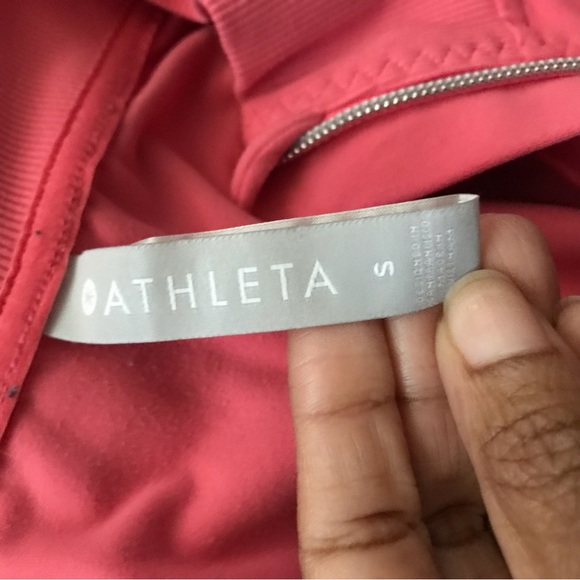 Athleta Women's Coral Pink Jacket - Picture 4 of 4